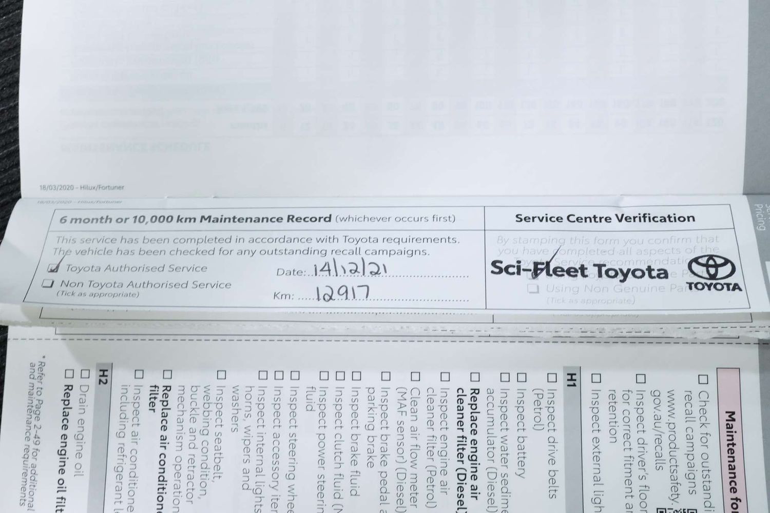 2021 Toyota Hilux SR