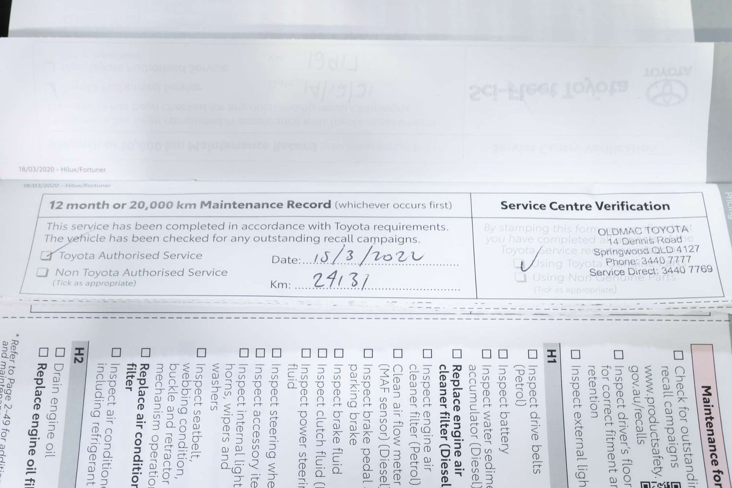 2021 Toyota Hilux SR