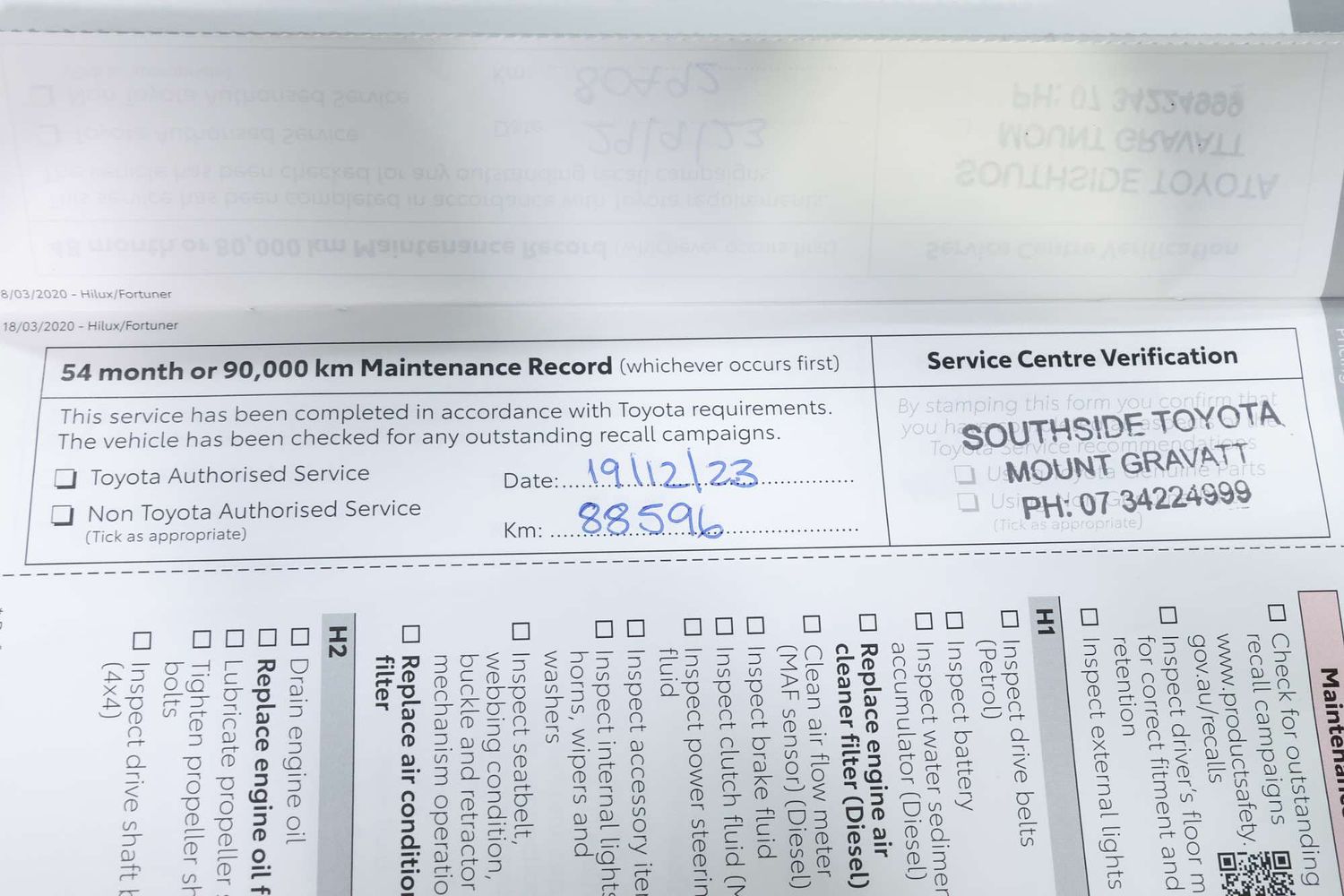 2021 Toyota Hilux SR