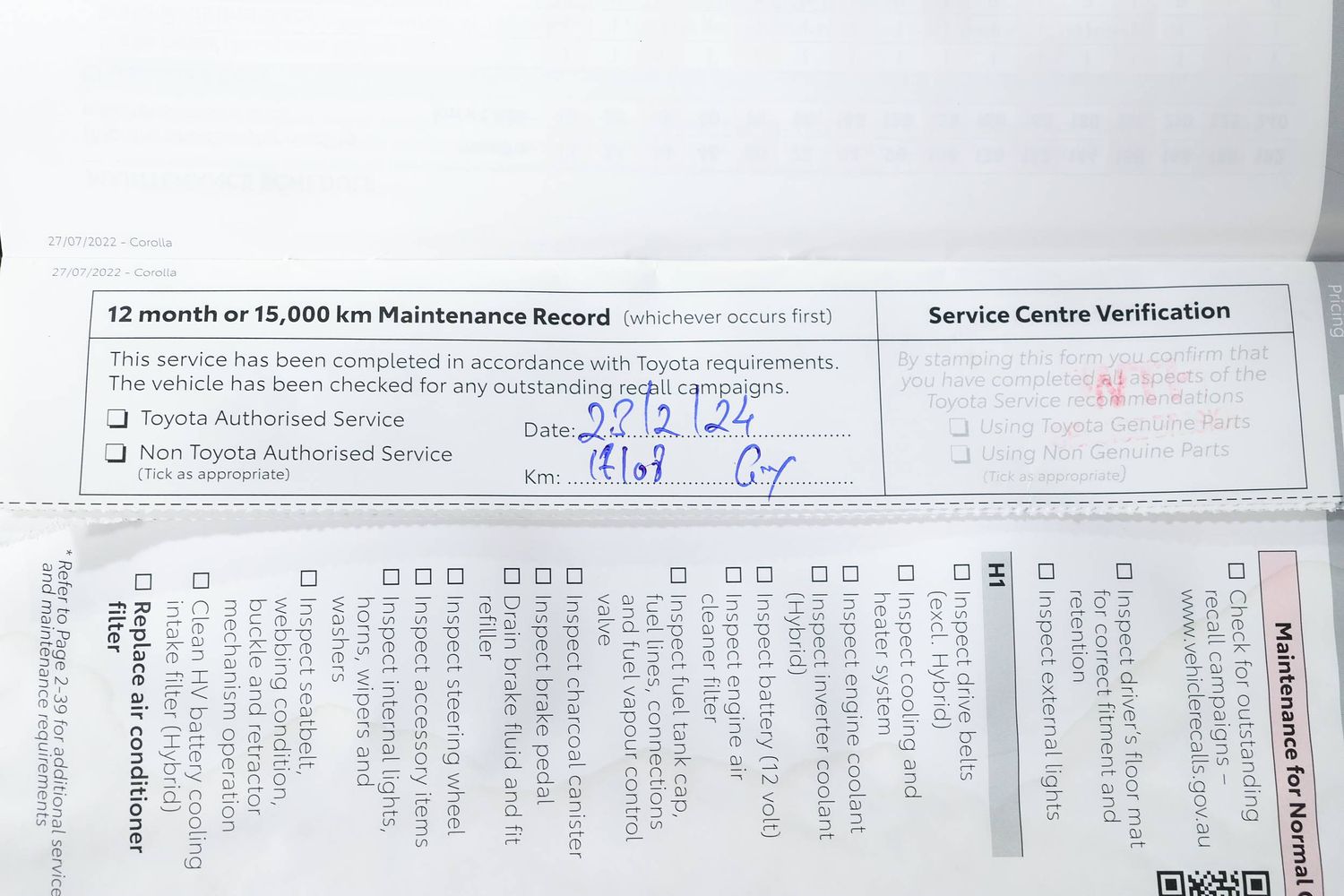 2023 Toyota Corolla Ascent Sport Hybrid
