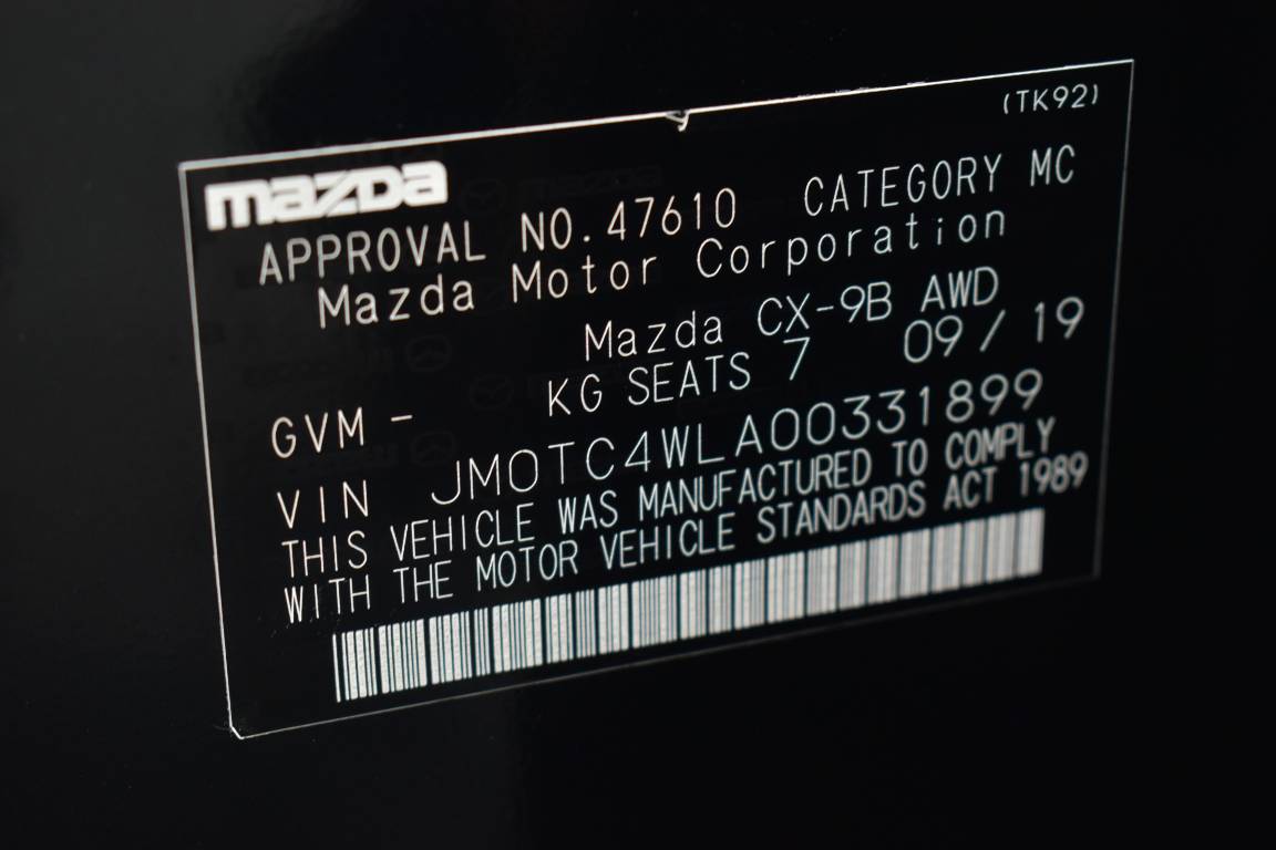 2019 Mazda Cx-9 GT (AWD)