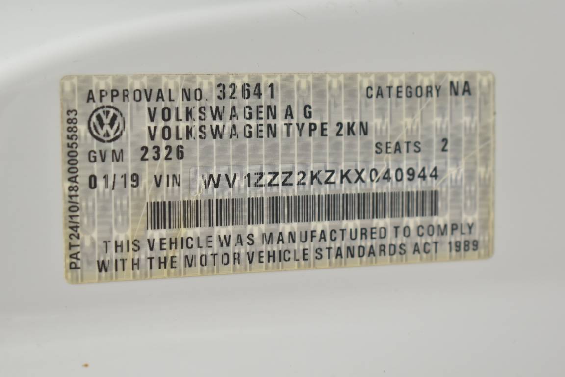 2019 Volkswagen Caddy SWB TDI250
