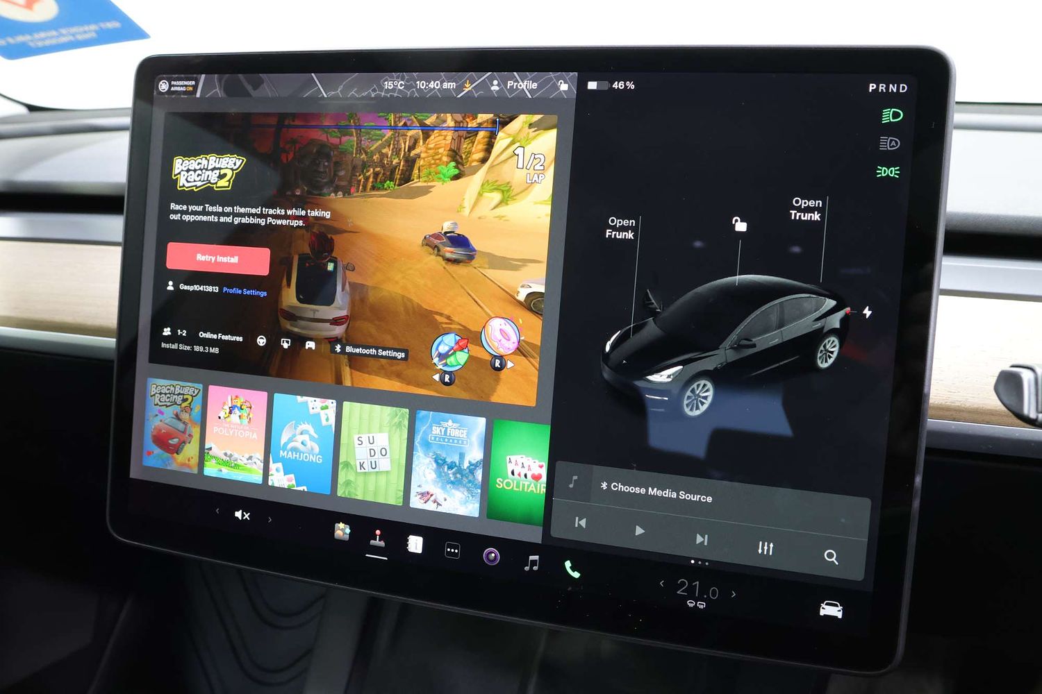 2021 Tesla Model 3 Standard Range Plus