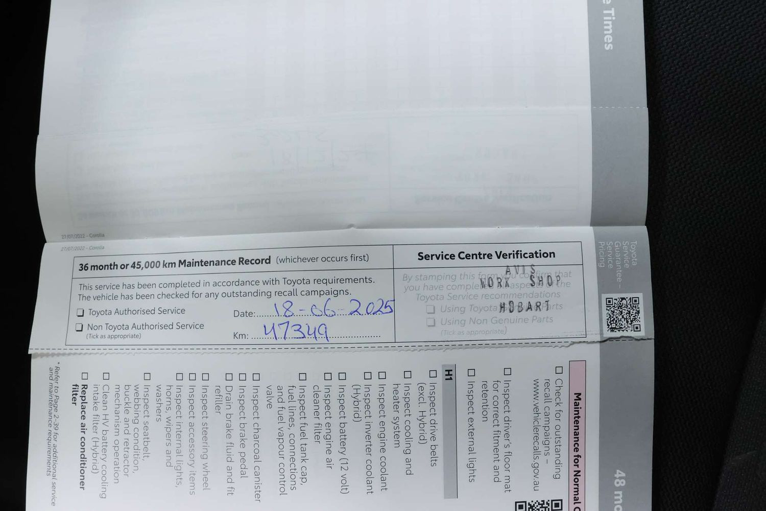 2023 Toyota Corolla Ascent Sport Hybrid