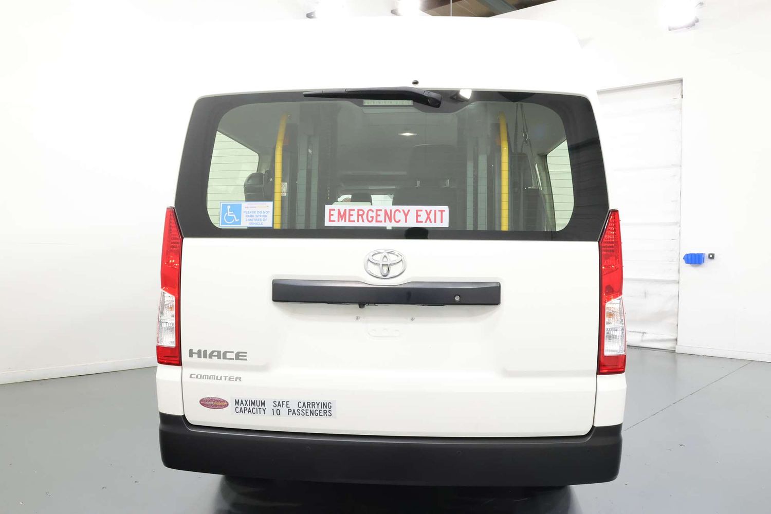 2021 Toyota Hiace Commuter with Wheel Chair Lift