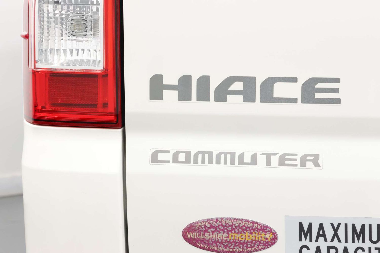 2021 Toyota Hiace Commuter with Wheel Chair Lift