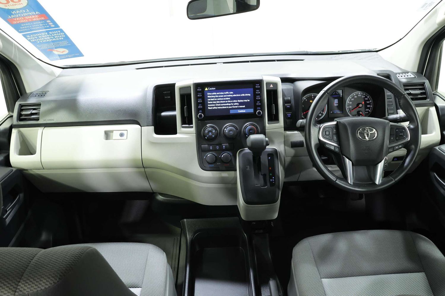 2021 Toyota Hiace Commuter with Wheel Chair Lift