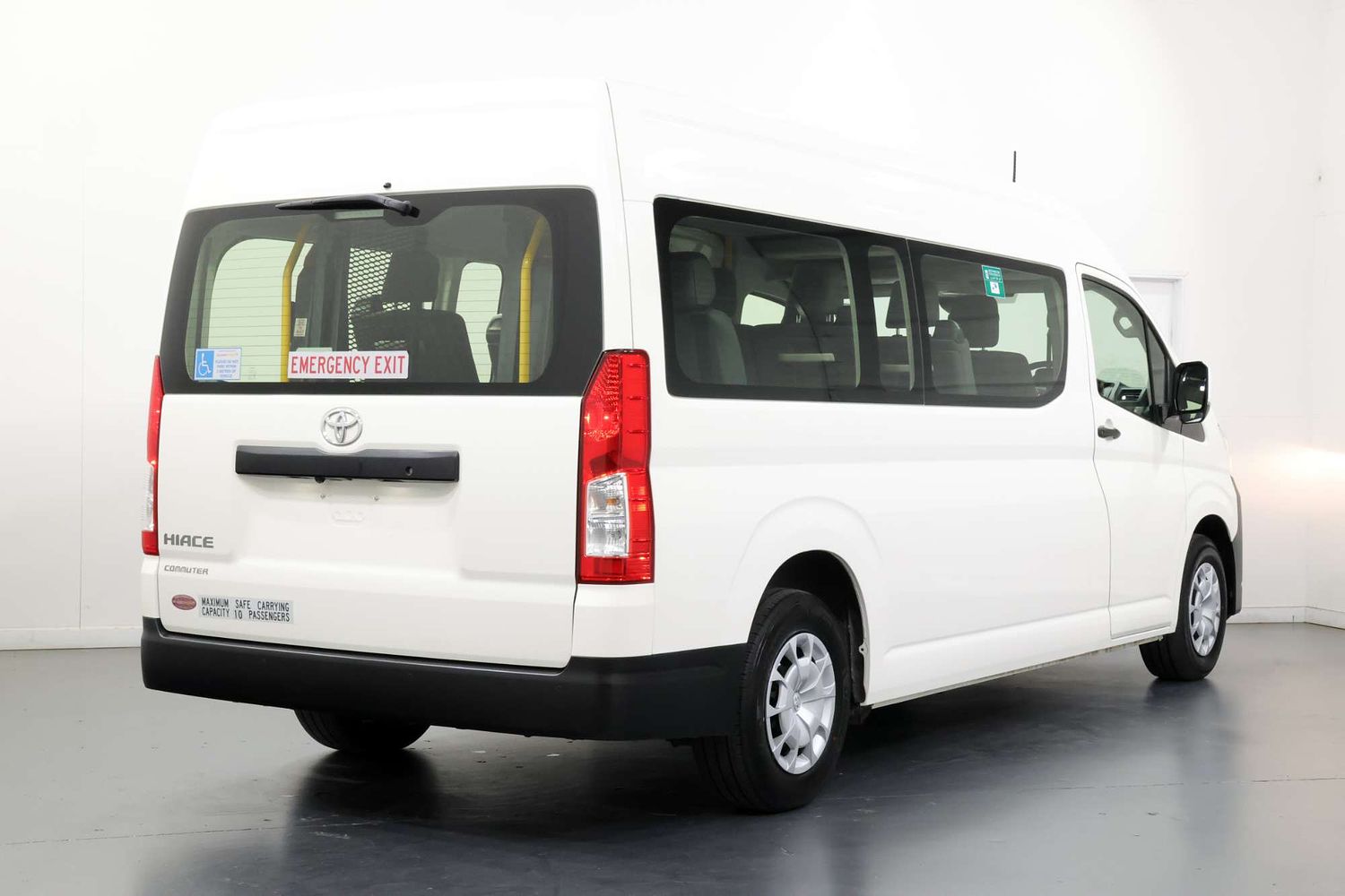 2021 Toyota Hiace Commuter with Wheel Chair Lift
