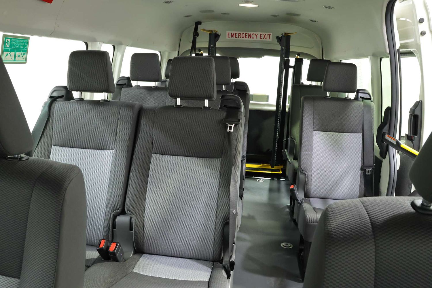 2021 Toyota Hiace Commuter with Wheel Chair Lift