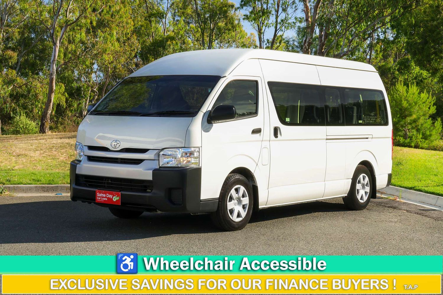 2016 Toyota Hiace Commuter Wheelchair Accessible