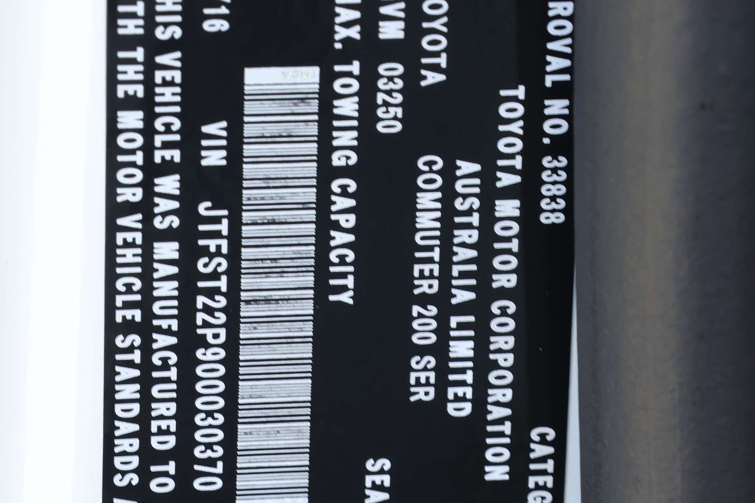 2016 Toyota Hiace Commuter Wheelchair Accessible