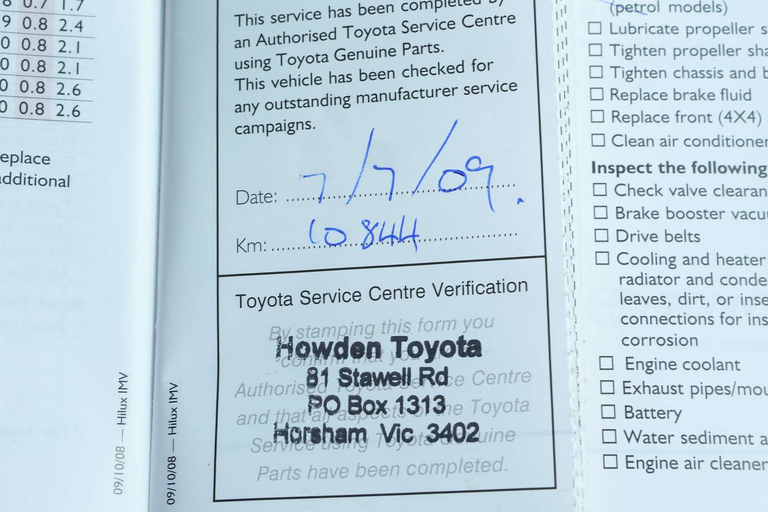 2009 Toyota Hilux SR