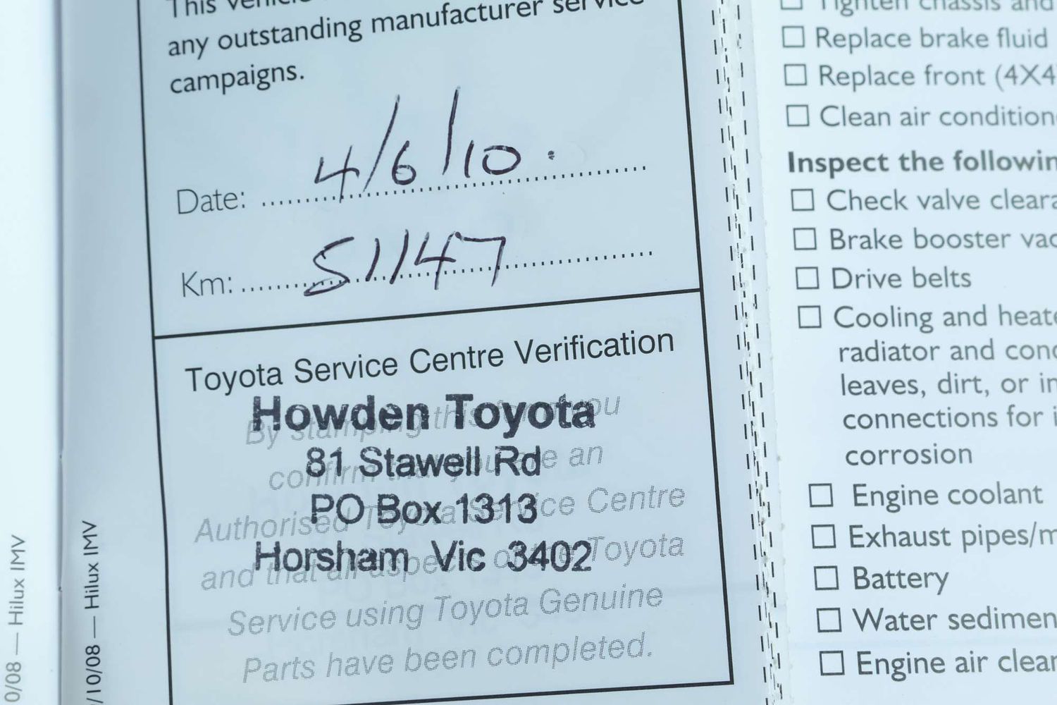 2009 Toyota Hilux SR