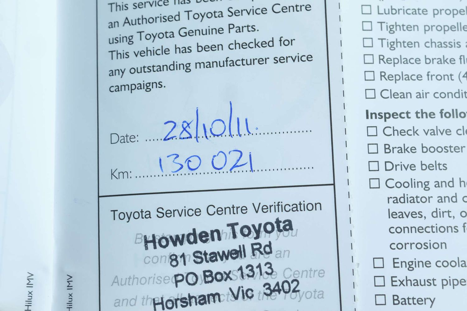 2009 Toyota Hilux SR