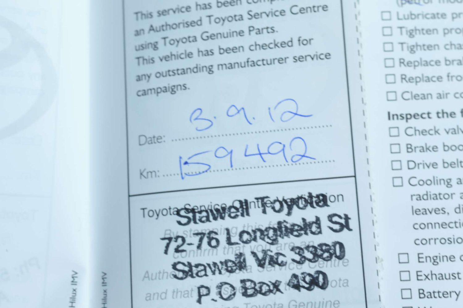 2009 Toyota Hilux SR