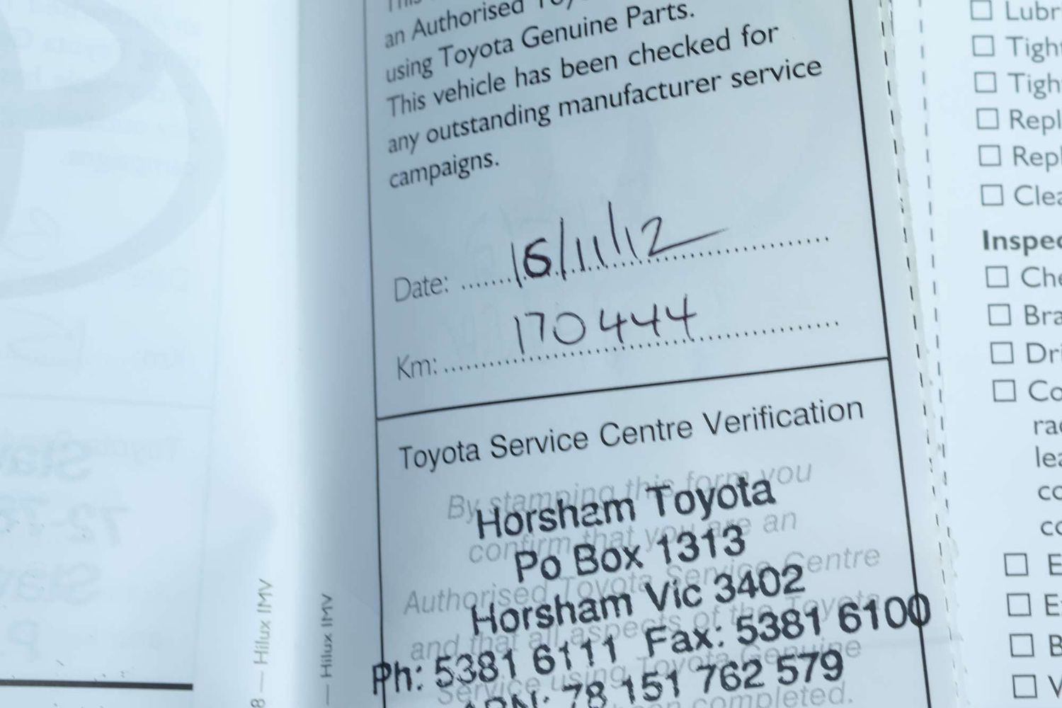 2009 Toyota Hilux SR