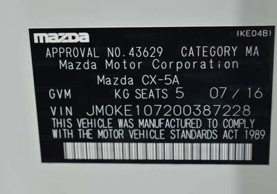 Mazda Cx-5 Maxx Sport (4x2)